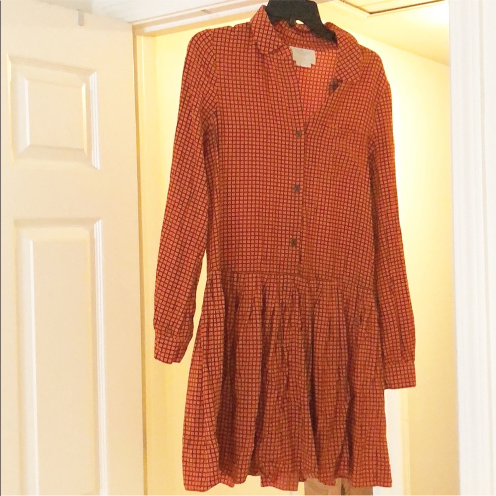 EUC Kate Spade orange tunic